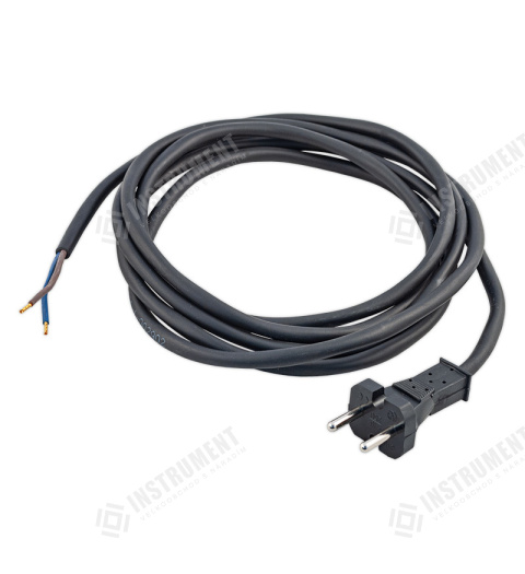 kabel napájecí s vidlicí FSG 2x1,0mm 1,5m / flexo šňůra