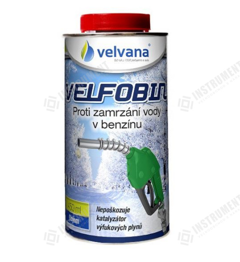 Velfobin - přísada proti zamrzání vody v benzínu, 450ml
