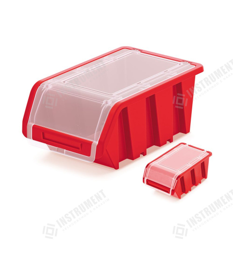 box úložný uzavíratelný 155x100x70mm TRUCK PLUS KTR16F-3020 červený plastový Kistenberg