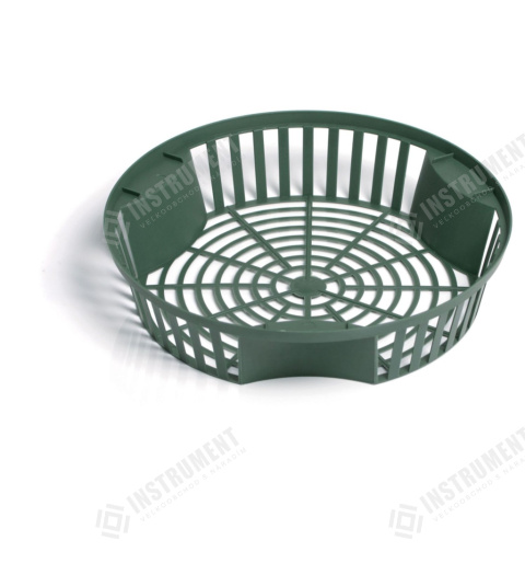 košík na cibuloviny 21,5cm ONION II IKCS215-G851 tmavě zelený plastový PROSPERPLAST