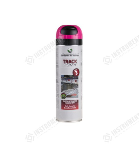 Sprej fluorescenční TrackMarker 3M růžový 500ml