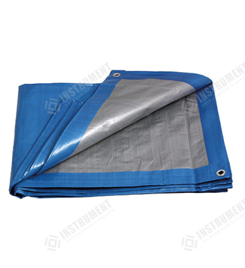 PE plachta zakrývací PROFI 2x3m 140g/1m2 modro-stříbrná