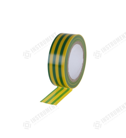 Páska izolační PVC 19x0.13mmx10m žlutozelená
