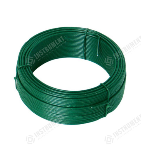 Vázací drát 2.0mmx50M zelený PVC